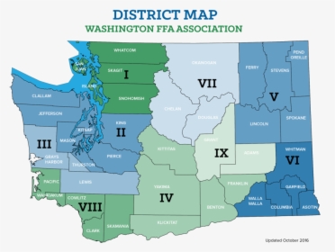 Washington State Ffa Districts, HD Png Download, Transparent PNG