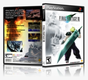 Final Fantasy Vii Box Art Cover - Final Fantasy Vii Remake Cover, HD Png Download, Transparent PNG