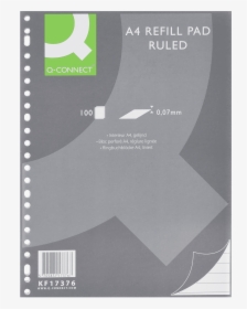 Value A4 Refill Pad Ruled 70gsm 100 Sheets Pk10 - Sketch Pad, HD Png Download, Transparent PNG