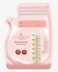 Tiny Touch Accessories Breast Milk Bag With Spout 250ml/8oz - Label, HD Png Download, Transparent PNG