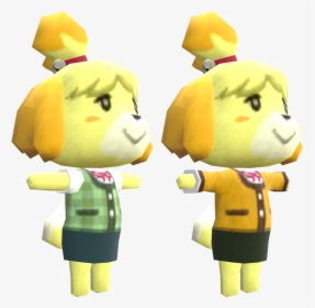 Download Zip Archive - Animal Crossing Isabelle Model, HD Png Download, Transparent PNG