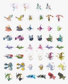 Pokemon Omega Ruby All Shiny Pokemon, HD Png Download, Transparent PNG