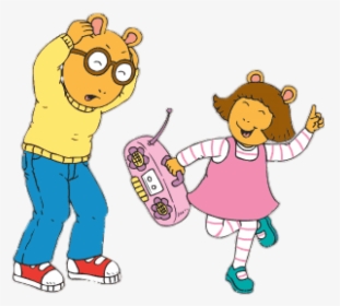 Free Png Download Arthur S Sister Plays Annoying Music - Arthur Is A Transparent, Png Download, Transparent PNG