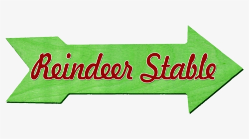 Reindeer Stable - Calligraphy, HD Png Download, Transparent PNG