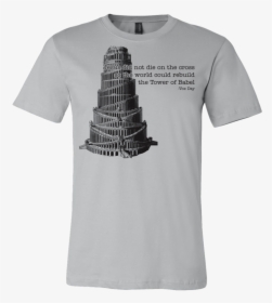 Dld The Tower Of Babel Tee - Jack Skellington On Orange Shirt, HD Png Download, Transparent PNG