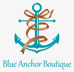 Elegant, Playful, Retail Logo Design For Blue Anchor - Graphic Design, HD Png Download, Transparent PNG