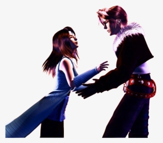 Squall & Rinoa - Final Fantasy 8 Squall E Rinoa, HD Png Download, Transparent PNG