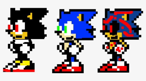 Sonic Pixel Art Png, Transparent Png, Transparent PNG