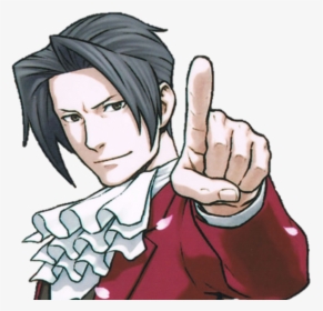 A Super Handsome Transparant Miles Edgeworth This Is, HD Png Download, Transparent PNG