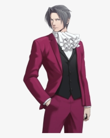 Phoenix Wright Ace Attorney Miles Edgeworth, HD Png Download, Transparent PNG