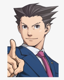 Ace Attorney Wiki - Phoenix Wright, HD Png Download, Transparent PNG