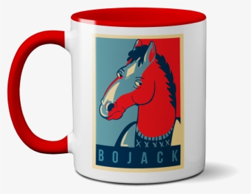 Bojack Tv Series Horseman Head Mug - Bojack Horseman Cup, HD Png Download, Transparent PNG