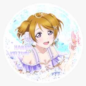 [ur] White Day Hanayo Icon [idolised] please Credit - Anime Girl Valentine Dress, HD Png Download, Transparent PNG