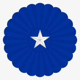 Lone Star Cockade Of Texas - Puerto Rican Flag Skull, HD Png Download, Transparent PNG