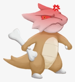 Marowak Used Rage By Jesteppi - Cartoon, HD Png Download, Transparent PNG
