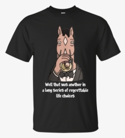 Bojack Horseman T Shirts Long Series Of Regrettable - Tiny Turtle He Judges You Immensely, HD Png Download, Transparent PNG