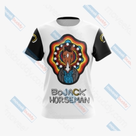 Bojack Horseman New Unisex 3d T-shirt - Bojack Horseman, HD Png Download, Transparent PNG