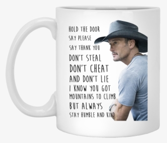 Image 220px Tim Mcgraw Hold The Door Say Please, Say - Hold The Door Say Please Say Thank, HD Png Download, Transparent PNG