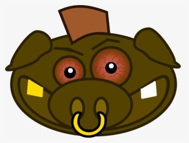 Angry Pig - Angry Pig Brown, HD Png Download, Transparent PNG