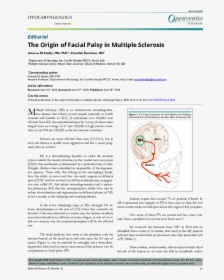 Multiple Sclerosis Facial Palsy, HD Png Download, Transparent PNG