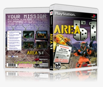 Sony Playstation 1 Psx Ps1 - Area 51 Playstation Score, HD Png Download, Transparent PNG