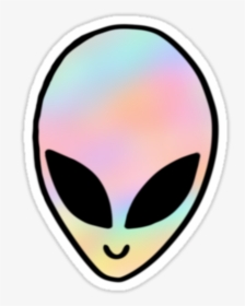 #aesthetic #tumblr #colorful #holographic #area51 #et - Area 51 Aesthetic Stickers, HD Png Download, Transparent PNG