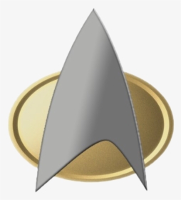Star Trek Badge Png File - Star Trek Comm Badge, Transparent Png, Transparent PNG