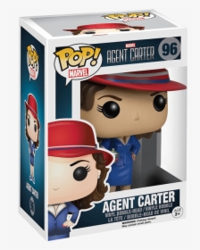 Marvel Agent Carter Pop Figure - Funko Pop Marvel Peggy Carter, HD Png Download, Transparent PNG