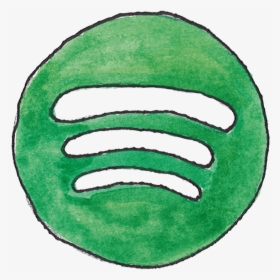 Spotify - Drawing, HD Png Download, Transparent PNG