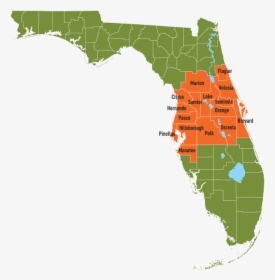 Map - Palm Beach County Florida, HD Png Download, Transparent PNG