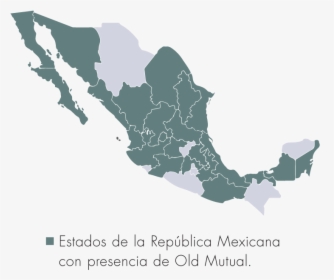 Mapa-mexico , Png Download - Transparent Mexico Flag Map, Png Download, Transparent PNG