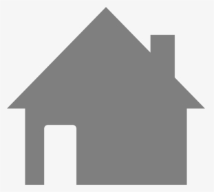 House - Grey House Cartoon, HD Png Download, Transparent PNG