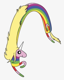 Lady Rainicorn Png - Adventure Time Drawings Unicorn, Transparent Png, Transparent PNG