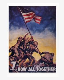 Iwo Jima Flag Raising Poster, HD Png Download, Transparent PNG
