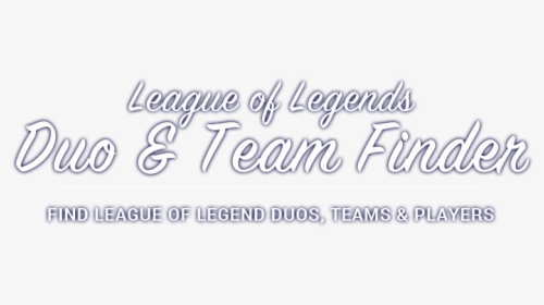 League Of Legends Lfg - Calligraphy, HD Png Download, Transparent PNG