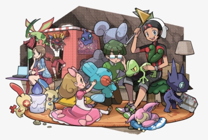 Pokemon Omega Ruby And Alpha Sapphire Artwork, HD Png Download, Transparent PNG