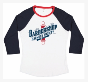 A Ladies 3/4 Vintage-style Baseball Tee Featuring Our - Long-sleeved T-shirt, HD Png Download, Transparent PNG