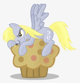 Derpy Hooves Love For - Derpy Hooves Muffin, HD Png Download, Transparent PNG