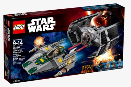 Lego Star Wars Vader's Tie Advanced Vs, HD Png Download, Transparent PNG