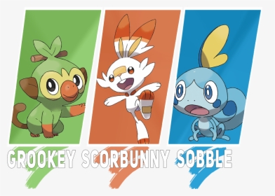 Pokemon Sword And Shield Starters, HD Png Download, Transparent PNG