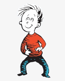 Horton Looks To Gertrude For Help, Realizing That She - Cat In The Hat Boy Clipart, HD Png Download, Transparent PNG