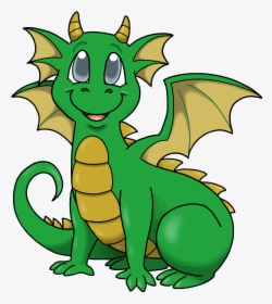 Dragons Cartoon Mascot, HD Png Download, Transparent PNG