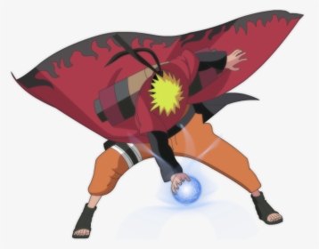 Naruto Rasengan Png - Naruto Sage Mode Rasengan, Transparent Png, Transparent PNG