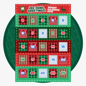 Christmas Countdown Calendar 2019, HD Png Download, Transparent PNG