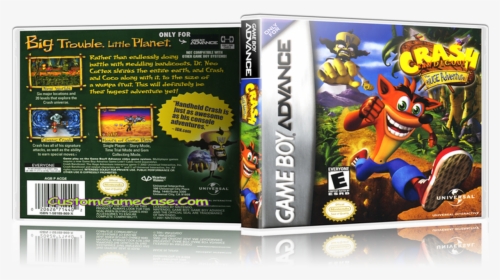 Crash Bandicoot The Huge Adventure - Crash Bandicoot The Huge Adventure Gameboy Advance, HD Png Download, Transparent PNG