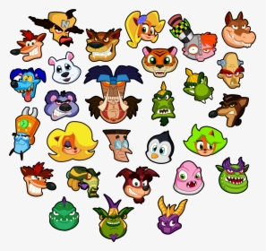 Nitro Fueled Character Icons - Ctr Nitro Fueled Icons, HD Png Download, Transparent PNG