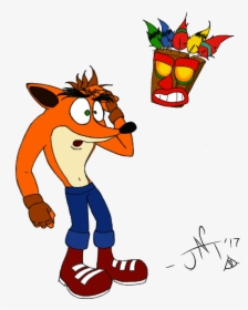 I Wanted To Draw Some Bandicoots When I Was Waiting - Cartoon, HD Png Download, Transparent PNG