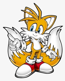 Sonic Adventure Art Tails, HD Png Download, Transparent PNG