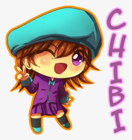 Tomoko Anime Girl In Chibi - Cartoon, HD Png Download, Transparent PNG