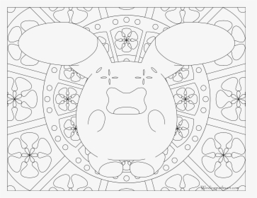 Porygon Pokemon Coloring Page, HD Png Download, Transparent PNG